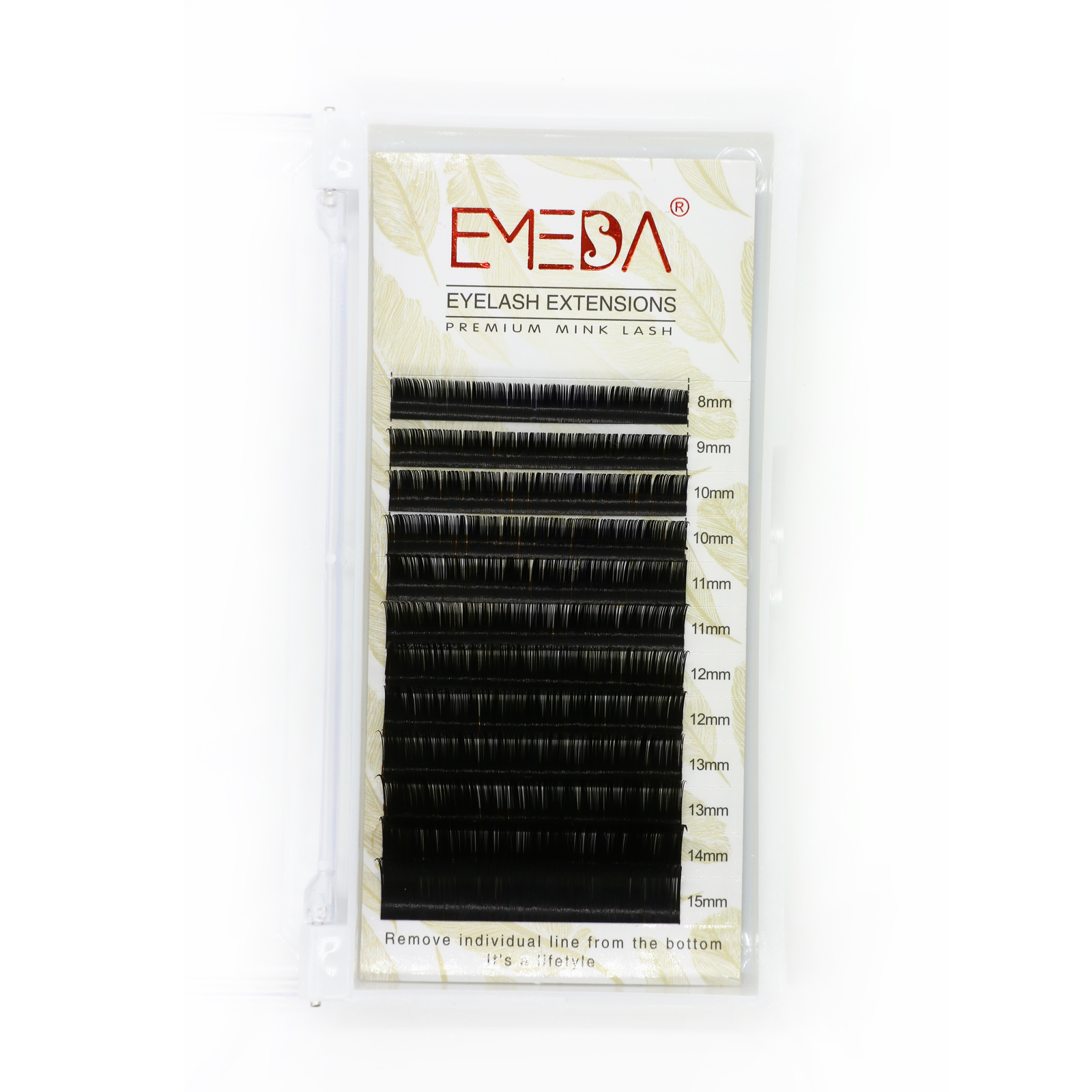 Wholesale Price C D Curl Russian Volume Eyelash Extension Free Samples Accepted YY38